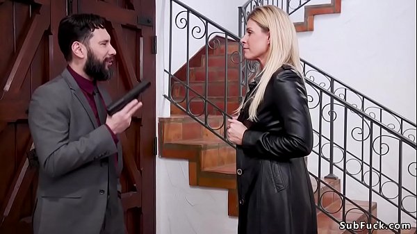 Bf Tommy makes blonde Milf India Summer shove his big dick in pussy then bangs her together with step daughter and his girlfriend Cadence Lux