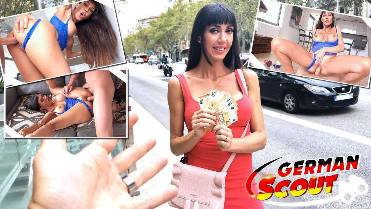 GERMAN SCOUT – FIT MILF SOFIA PICKED UP AND FUCKED AT STREET CASTING
